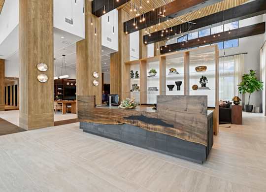 Westdale Hills in Hurst TX Leasing Office front desk