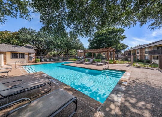 Pool at Crooked Stick Community, at Westdale Hills, Euless, TX