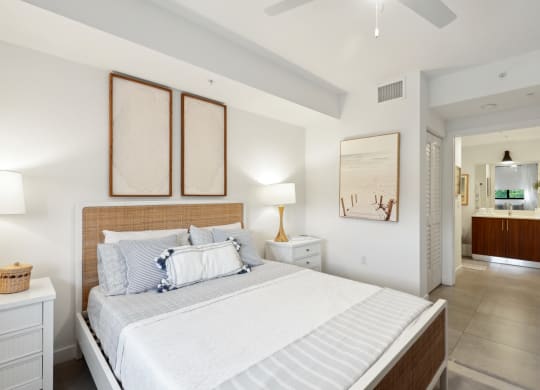 Alternative View of Bedroom in B1 Floor Plan at Westgate on University in Lauderhill, FL