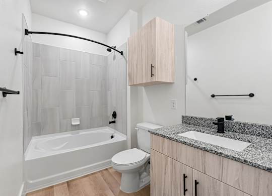 B2 Bathroom at Whispering Pines in Euless, TX