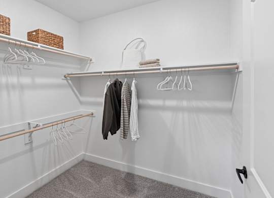 Model Unit Closet at Whispering Pines in Euless, TX