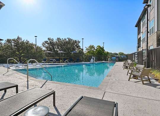 Pool at Whispering Pines at Westdale Hills in Euless, TX