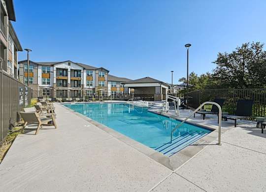 Pool at Whispering Pines at Westdale Hills in Euless, TX