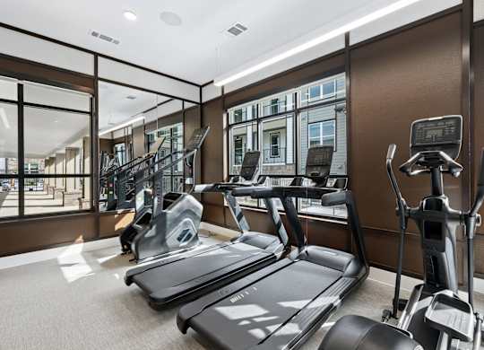 Fitness Center at Woodgate Place in Waco, TX