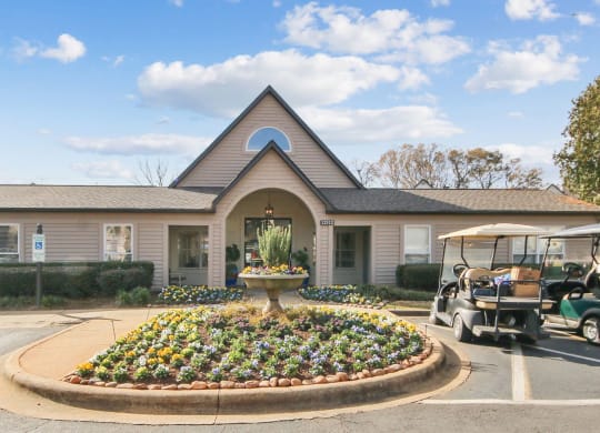 Leasing Office Exterior of Sabal Point Apartments in Pineville, NC