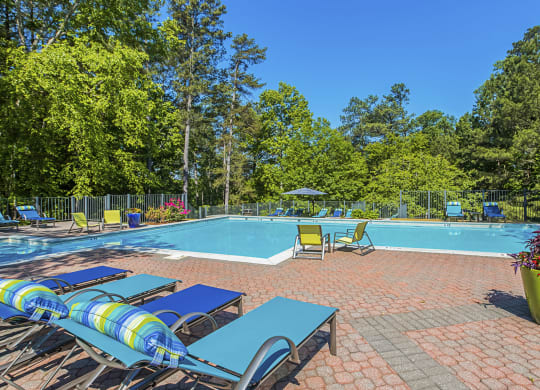 Sundeck at Woodmere Trace Apartments in Duluth, Georgia, GA 30096