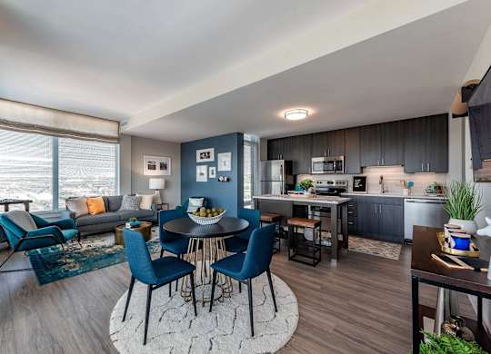Apartment Living and Dining