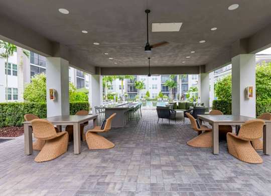 Outdoor Grilling Lounge