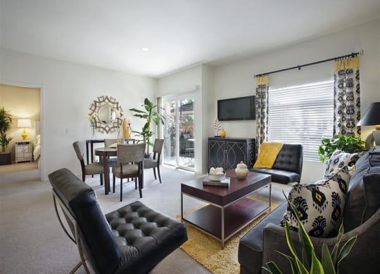 Modern Living Room, at Willow Springs, Goleta California