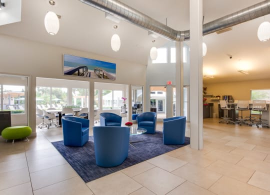 Leasing office at The Villages Apartment of Banyan Grove Apartments in Boynton Beach FL