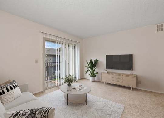 Open Living Room at Breckenridge Village Apartments, Sacramento, 95823