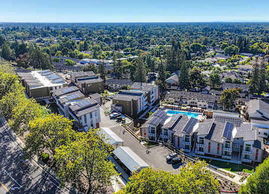 A Bird's Eye View of Property at Canyon Terrace Apartments, California, 95630