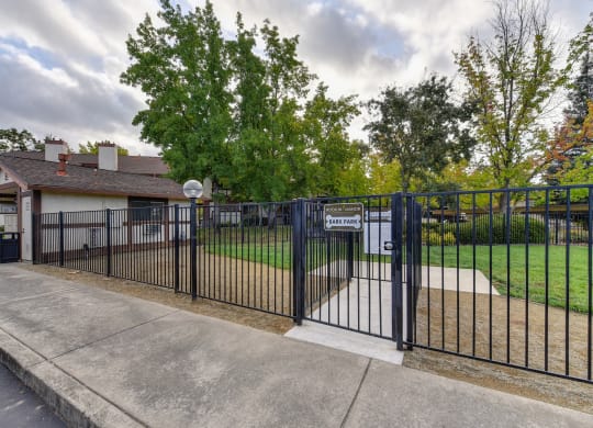 Dog Park Entrance at Rocklin Manor  Apartments, California, 95677