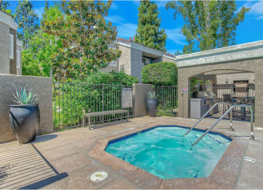 Pool at 1750 on First Apartment Homes, CA, 93065