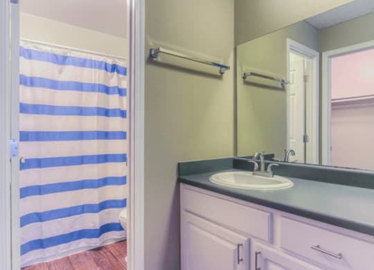 Solid Cultured Marble Bathroom Counter Tops at Twenty 2 Eleven Apartment Homes, CA, 91306