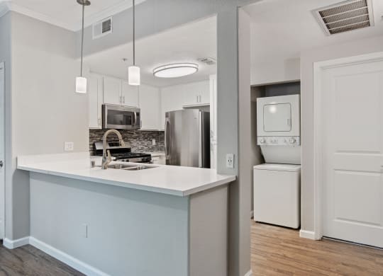 Upgraded Kitchens at Ascent at the Galleria in Roseville, California