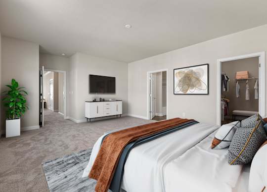 Chardonnay Primary Bedroom at The Retreat at Carmel, Carmel, IN, 46280