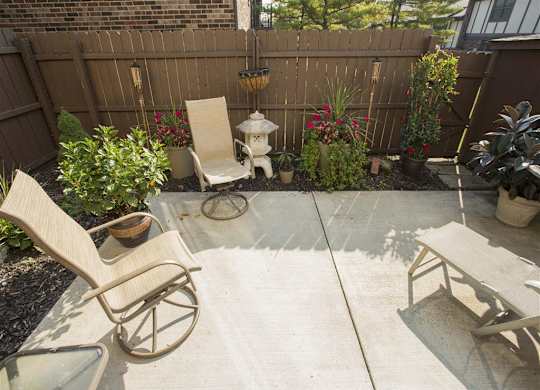 Private Enclosed Patios at Woodland Springs Apartment Homes, Carmel, 46033