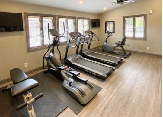 24-Hour Fitness Center at Woodland Springs Apartment Homes, Carmel