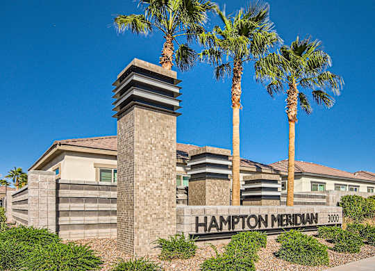 Classic Property Signage Designs at Hampton Meridian, Arizona