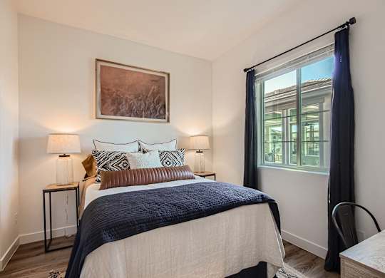 Beautiful Bright Bedroom With Wide Windows at Hampton Meridian, Apache Junction, 85120