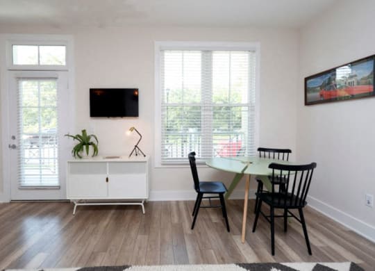 Wide Plank Wood-Style Flooring at Link Apartments® Mixson, South Carolina