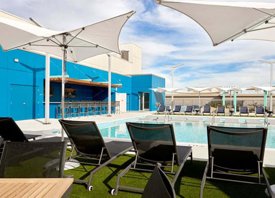 Community Clubhouse With Swimming Pool at Link Apartments® Canvas, Atlanta, 30312
