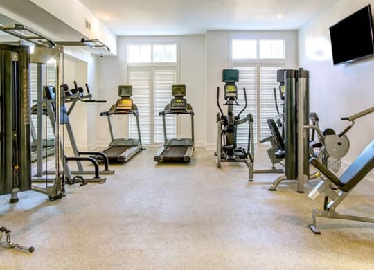 No need to leave for a gym! at Link Apartments® Mixson, South Carolina