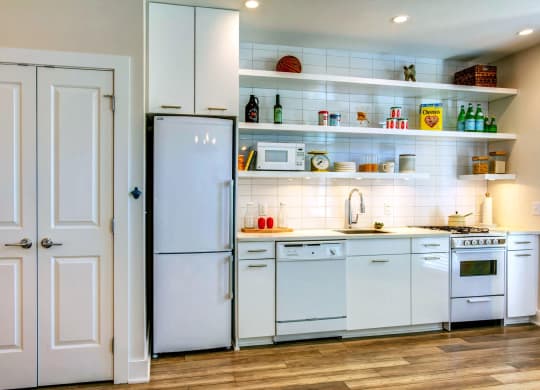 Sleek European Style Cabinetry at Link Apartments® Mixson, North Charleston, SC
