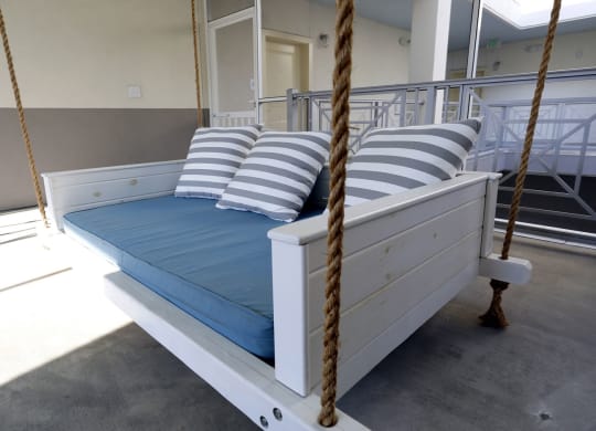 Comfy porch swings at Link Apartments® Mixson, South Carolina