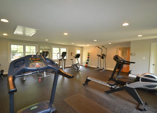 Cardio Equipment at Glen Lennox Apartments, North Carolina, 27514