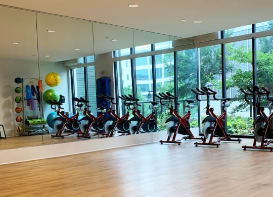 Spacious  24/7 Fitness and Yoga Center at Link Apartments Innovation Quarter, NC, 27101