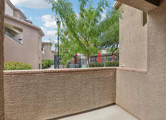 Large Balcony at Rome Park Villas, Nevada