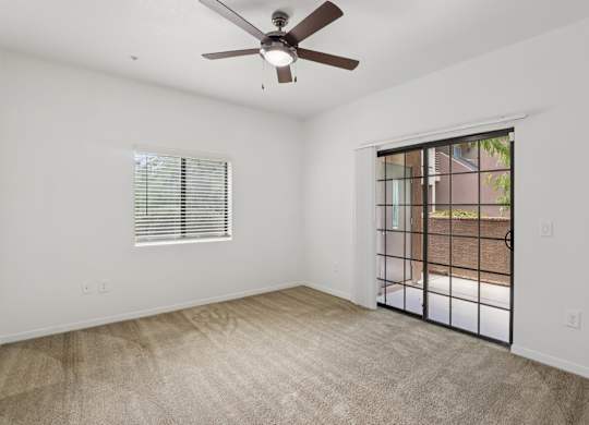 Lush Wall-To-Wall Carpeting In Bedrooms at Rome Park Villas, North Las Vegas