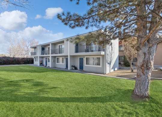 Exterior views of Vale Townhomes