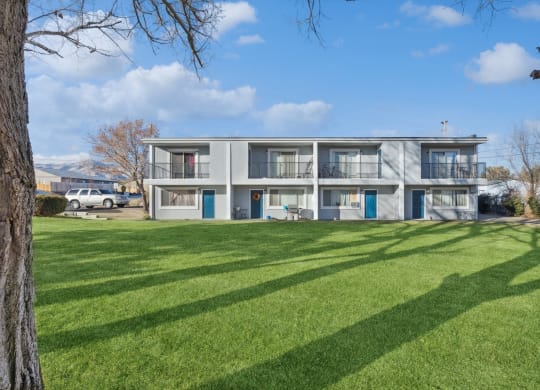 Exterior views of Vale Townhomes