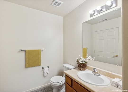 Bathroom Views at Vale Apartments & Townhomes