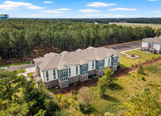 Peaks of Lexington Apartments External Picture from Drone