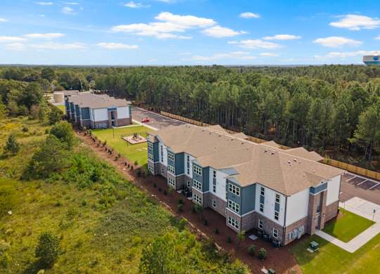 Peaks of Lexington Apartments External Picture from Drone
