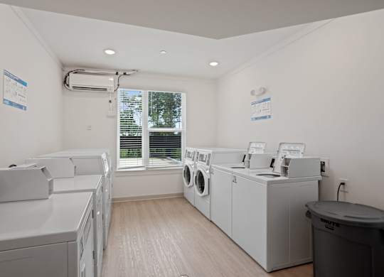 Ovata at Reedy Creek Senior Apartments in Charlotte NC laundry facility