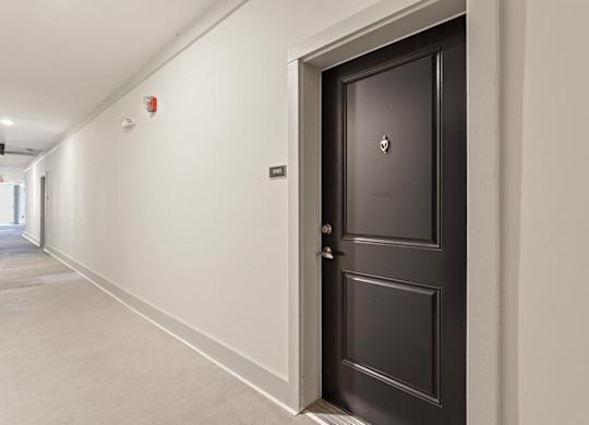 Peaks of Lexington Apartments Black Door