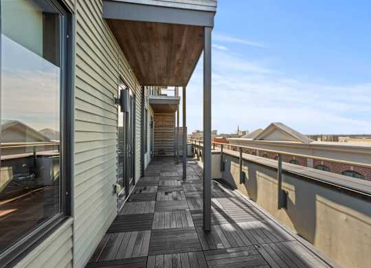 Rooftop terrace in Aug Smith on Main