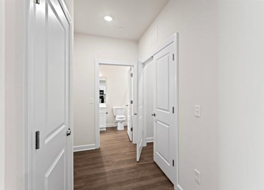 Peaks of Lexington Hallway with LVT Flooring