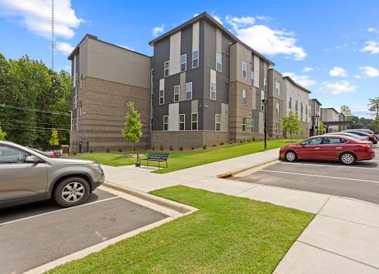 Ovata at Reedy Creek Senior Apartments in Charlotte NC Exterior