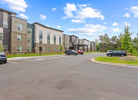 Ovata at Reedy Creek Senior Apartments in Charlotte NC Exterior