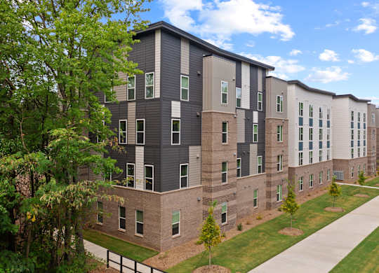 Ovata at Reedy Creek Senior Apartments in Charlotte NC Exterior