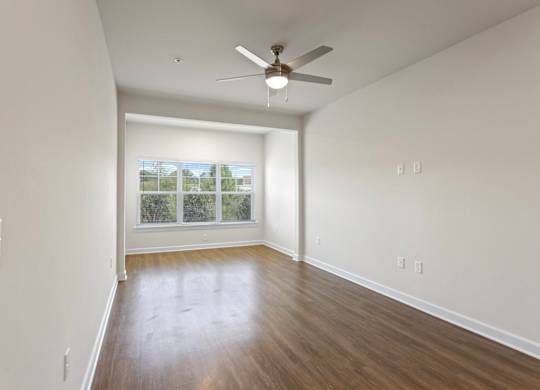 Peaks of Lexington Apartments with LVT and connected living room
