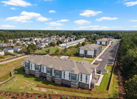 Peaks of Lexington Apartments External Picture from Drone