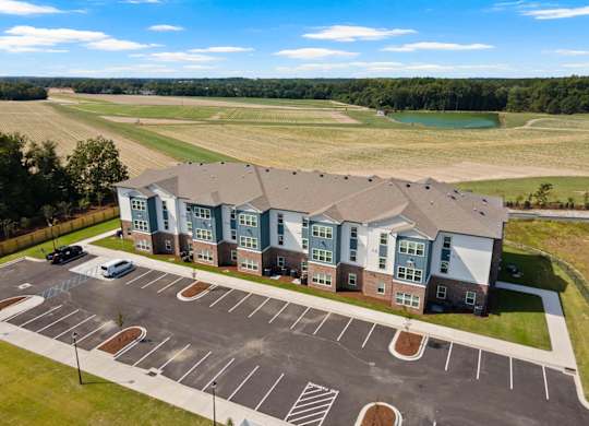 Peaks of Lexington Apartments External Picture from Drone