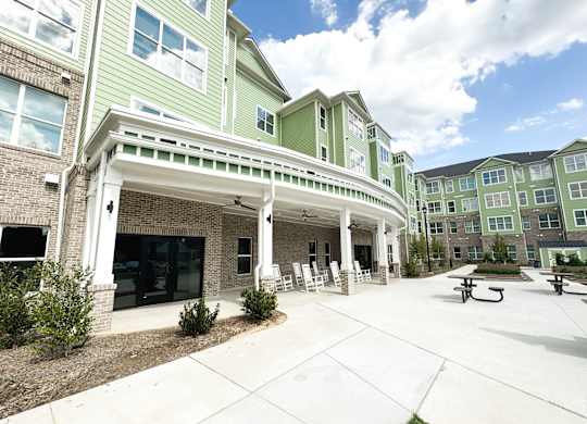 The Haven at Palmer Pointe Senior Apartments Exterior View